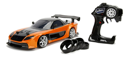 Coche Rc Hans Mazda Rx-7 Drift Fast & Furious De Jada Toys,