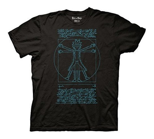 Rick And Morty - Vitruvian Rick Camiseta
