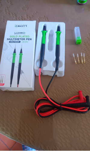 Sondas Para Multi Tester Ultra Fina Lowei Profesional 