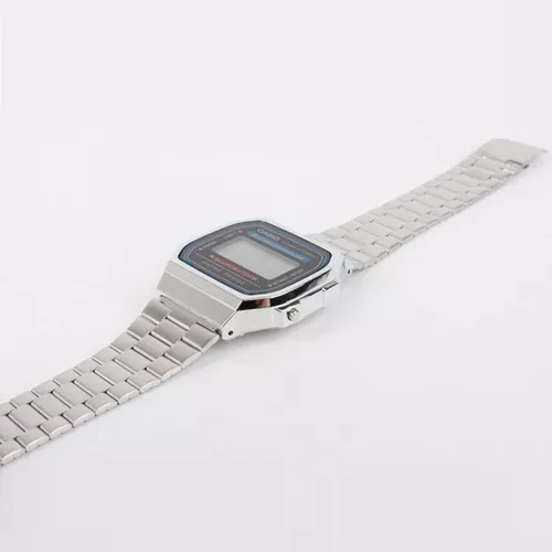 Reloj Casio Collection retro plateado