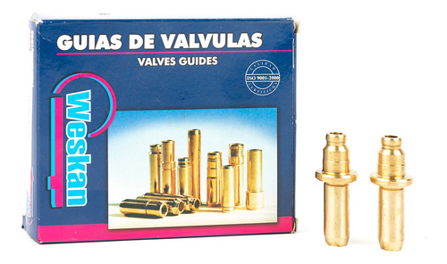 Jgo Guia De Valvula Honda Cg125cc / Varilleras Bronce Weskan