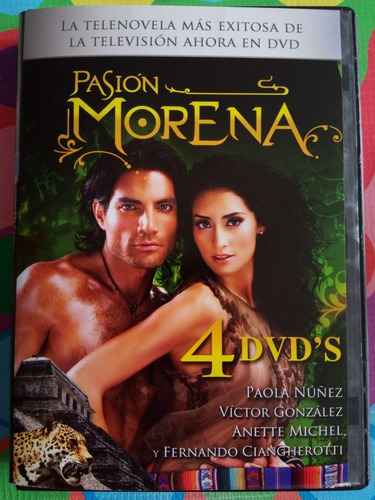 Dvd Pasión Morena Paola Nuñez 