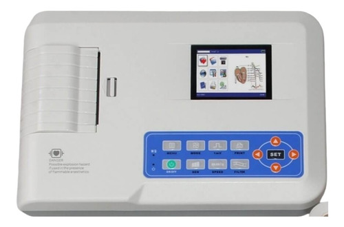 Electrocardiografo Contec 300g. 3 Canales 12 D.usb Software 