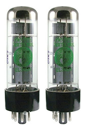 Imagen 3 de 8 de Válvula Electro Harmonix El34 Tubo Valvular Amps