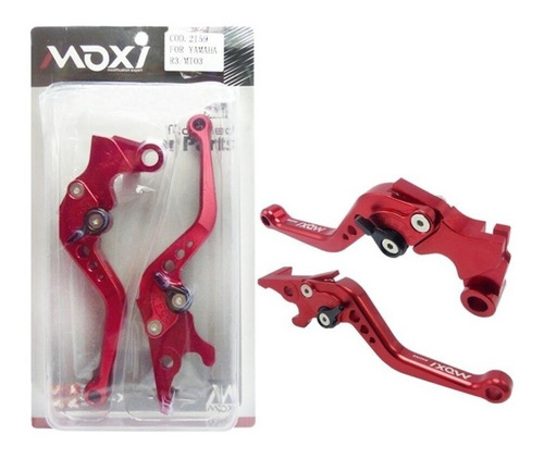 Manillas Deportivas Para Yamaha R3 / Mt03, Color Rojo