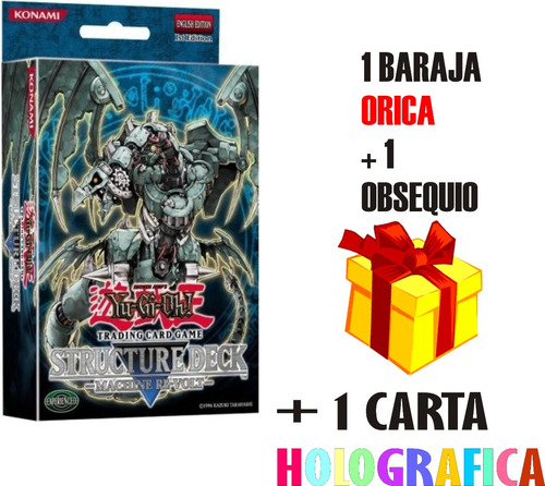 Yugioh Baraja Sin Caja Machine Revolt 54 Cartas Orica 