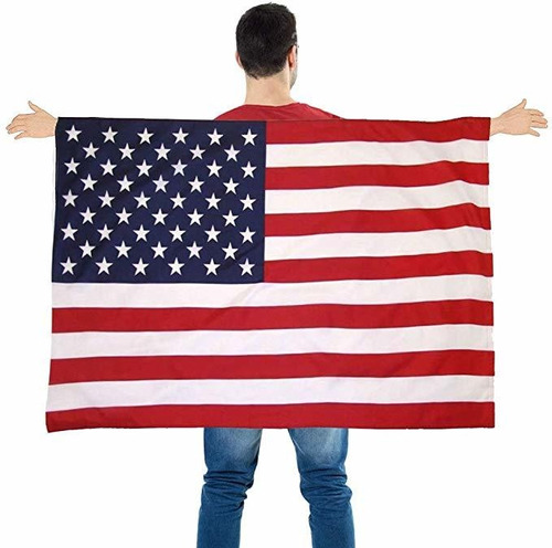 Futureplusx De La Bandera Americana Del Cabo, Usable Ee.uu. 