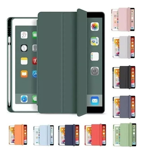 Estuche Funda Smart Case @ iPad Air 3 10.5 Con Ranura Pencil