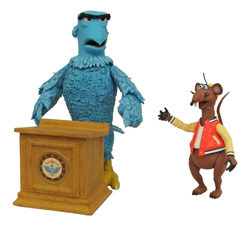 Diamond Select Toys The Muppets: Sam The Eagle & Rizzo The .