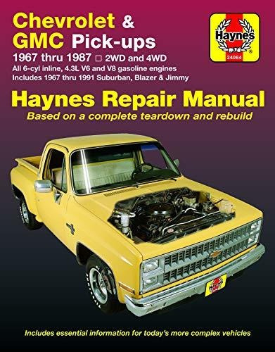 Book : Chevy And Gmc 4 3l And V* Pick-ups (67-87) And Subur