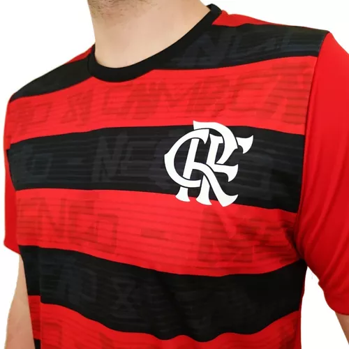 Camisa do Time Flamengo FC Oficial Listrada Rubro Negro - Braziline -  Camisa de Time - Magazine Luiza