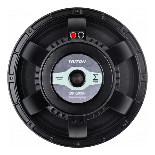 Alto Falante 12 Polegadas Triton 12bsw250 250w 8 Ohms
