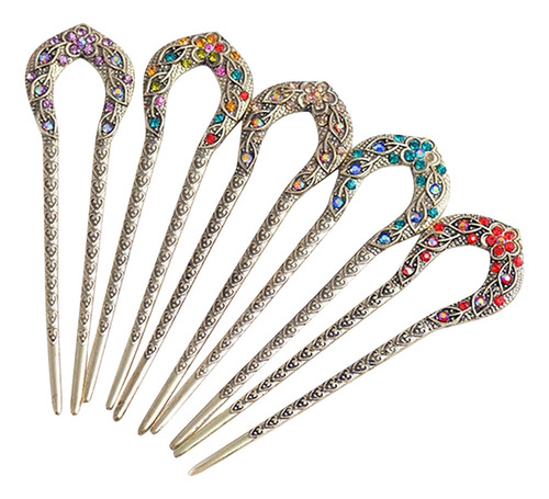 Horquilla Francesa Vintage Con Diamantes De Imitación Para N