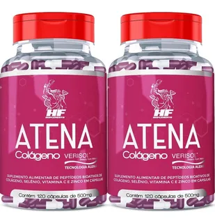 Atena Anticelulite 500mg Kit 2x 120cps Verisol Hf Suplements