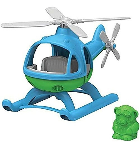 Helicóptero Green Toys, Azul/verde