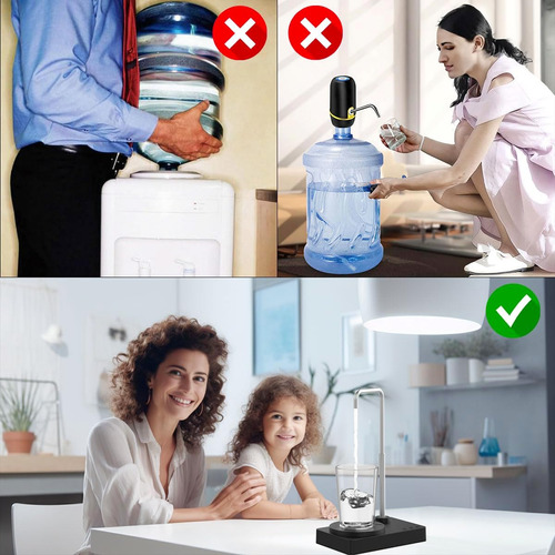 Dispensador De Agua De Computadora, Botella De Agua Int...
