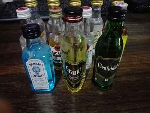 Mini Botellas De Colección