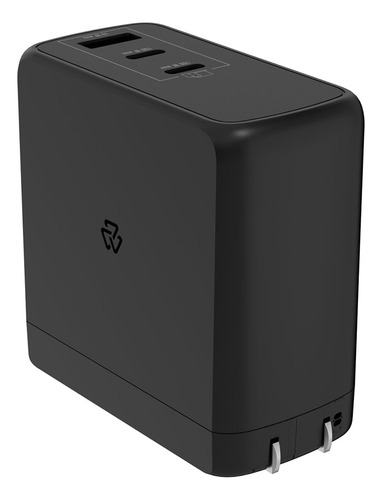 Cargador De Pared Gan 100w Stf Carga Ultra Rápida 3a