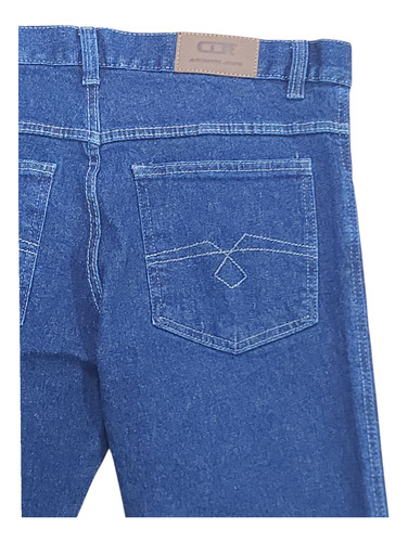 Calça Jeans Masculina Básica Com Elastano