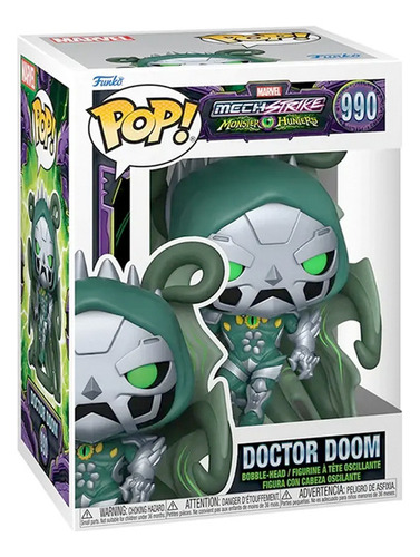 Funko Pop Doctor Doom 990 Marvel Mech Strike