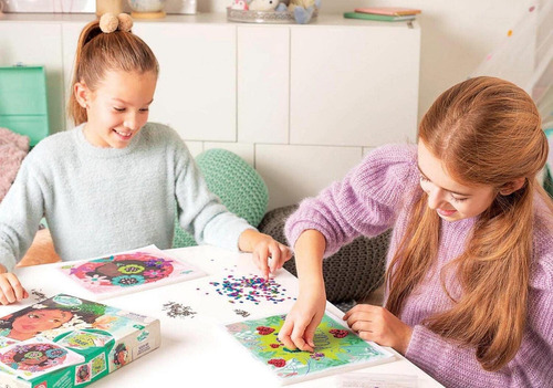 Puzzle Manualidades Crea Cuadros Lentejuelas 18937 Educa Tx
