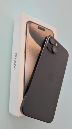 Apple Iphone 15 Plus 256gb Dual Sim - Preto Preto (Usado)