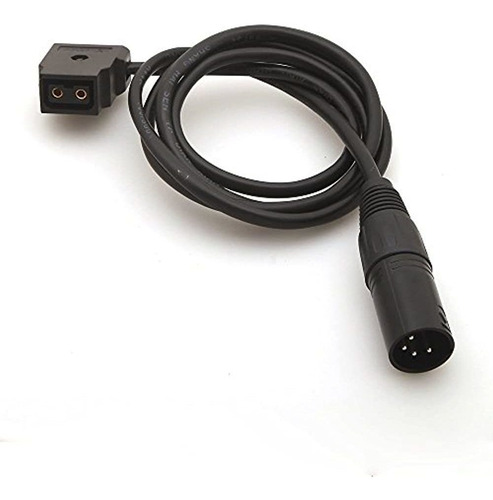 Eonvic D-tap Hembra A Xlr 4 Pin Cable Adaptador Macho