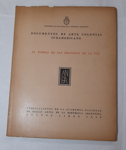 Documentos Arte Colonial Sudamericano Templo San Francisco