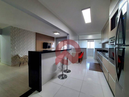 Imagem 17 de 30 de Apartamento Com 3 Dormitórios À Venda, 154 M² Por R$ 1.050.000 - Vila Guilhermina - Praia Grande/sp - Ap3333