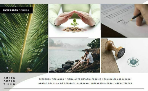 Imagen 6 de 17 de Lotes Residenciales En Fraccionamiento Ecológico!!! Tulum!!!