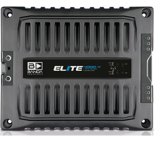 Módulo Amplificador Banda Elite 4000.4 Wrms 2 Ohms 4 Canais