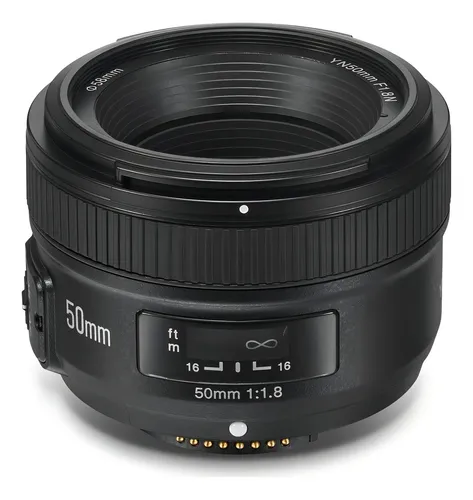 Lente Yongnuo 50mm F1.8 Yn50mm Nikon D3100 D3200 D3500 D5100