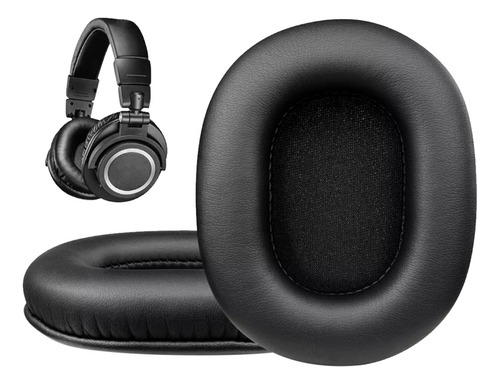 Compatibles Para Audio Technica Ath M50x M40x Color Negro