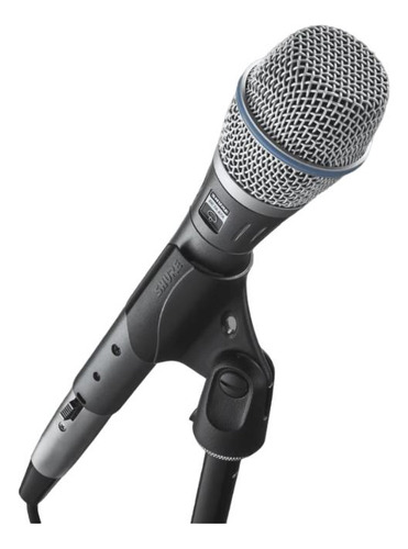 Microfone Shure Vocal Condensador Supercardiode Beta87a