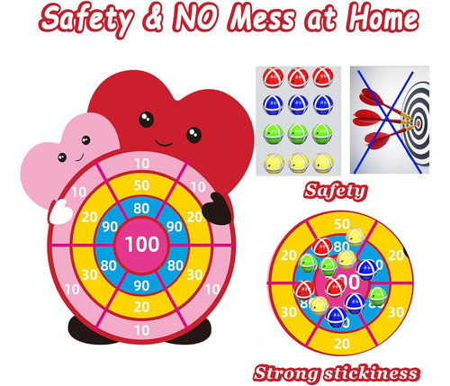 Regalos De San Valentín Para Niños,30 Juego De Diana Gra...