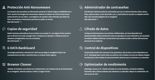 G Data Total Security Para 1 Equipo Por 1 Año