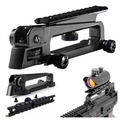 Pack Carry Handle Asa Transporte Militar Ar15 M4 M16 Ak47