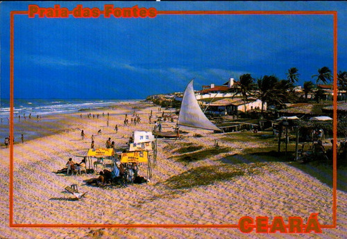 Bbi-47754- Postal Beberibe, C E- Praia Das Fontes