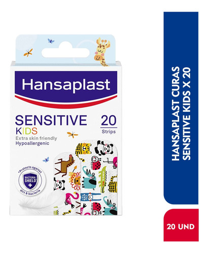 Curas Hansaplast Sensitive Kids X 20und