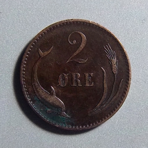 Dinamarca 2 Ore 1875 Exc Km 793.1