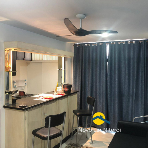 Imagem 3 de 15 de Excelente Apartamento Em Icaraí Frente E Sol Da Manhã. - 206