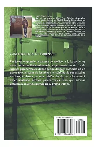 CONFESIONES DE UN FORENSE (Spanish Edition): Coronado, Sr. Luis