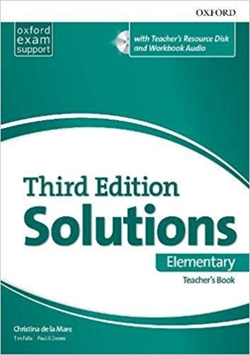 Solutions Elementary (3rd.edition) - Teacher's Book + Multi