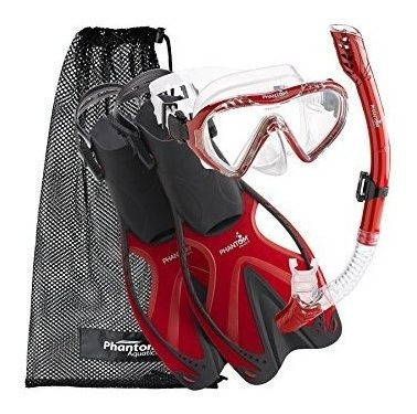 Phantom Aquatics Velocidad Deporte Junior Mask Fin Set