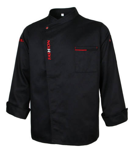 Ropa De Chef Camisa De Chefworks 3xl Negro