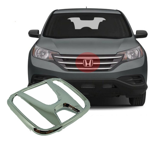 Honda Emblema Insignia H  Delantero Cromado Crv  12-17