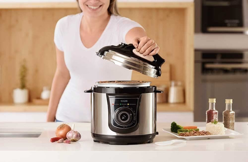 Panela De Pressão Elétrica Elgin 4 Litros 840w Ppr100 127v