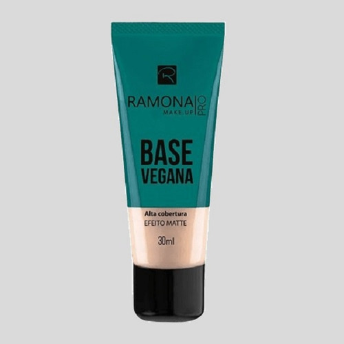 Kit 14 Base Vegana Cor 01 Bege Claro 30ml - Ramona Make Up Bege