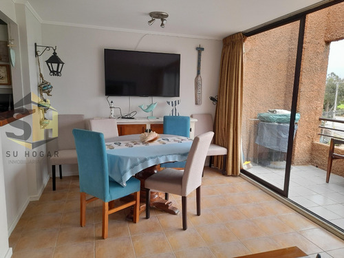 Se Vende Bonito Dpto A Metros De Playa Amarilla, Concón.