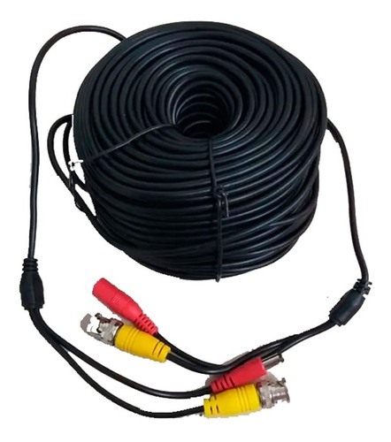 Cable Siames C/conectores Hembra A Macho P/cctv 60 Mts F32